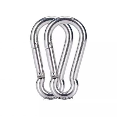 acheter Capacité de chargement de 400 lb Industrie lourde Clip de carabiner en acier inoxydable avec conception personnalisée online manufacture