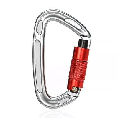 acheter Vente de laisse de carabineur pour chien en alliage d'aluminium avec conception de porte à vis en argent poli online manufacture