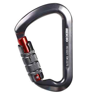 Un bon prix. Carabiner d'aluminium d'aviation en forme de D de 30KN pour des tirages rapides et des utilisations polyvalentes en escalade en ligne