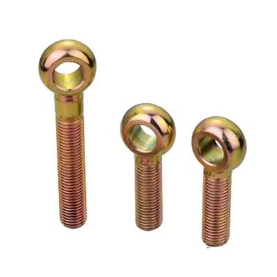 Fermeture à froid en acier au carbone galvanisé Fermeture à levage pivotante M5 M8 M10 DIN444 Fermeture à œil de poisson pour applications lourdes