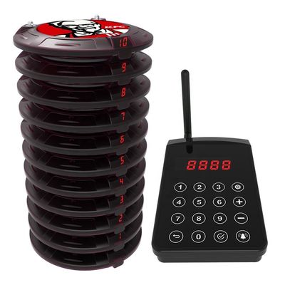 acheter 500m espace ouvert Transmisseur de distance de pager pour le système de paging sans fil pour les invités du restaurant online manufacture