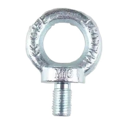 Zinc finition en acier au carbone galvanisé boulon d'oeil de levage DIN 580 pour le levage lourd