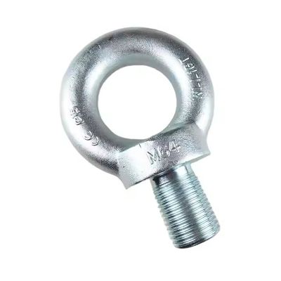 DIN580 Boulons pour les yeux compatibles M2 M3 M5 M6 M12 en acier au carbone fini au zinc pour les boulons