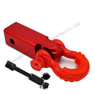 Traitement électrolytique 3/4 pouces hors route accrochage de la chaîne de raccordement récepteur pour le camion Jeep Toyota