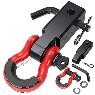L'acier allié hors route arc-enchaînement clevis remorque voiture en plastique protégeant rigging 3/4 pouces
