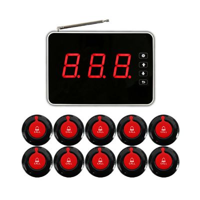 acheter Système de service d'appel d'invité pour serveur sans fil en plastique ABS avec une portée de 300-500 m online manufacture