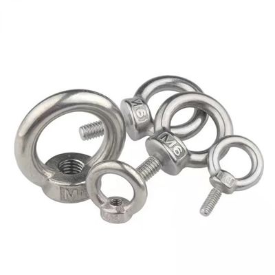 Acier inoxydable 316 / 304 haut polonais DIN582 Noix pour les yeux pour le levage