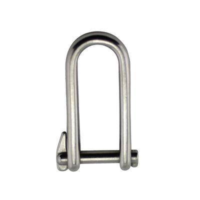 acheter Vélin à l'ombre de matériel maritime Long D Chaîne avec vis oculaire épingle 316 en acier inoxydable online manufacture