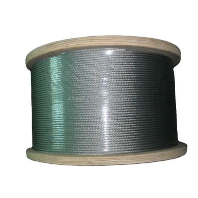 acheter Personnalisation Acier de qualité inoxydable AISI304/316 1x7 1x19 1x37 Cable inoxydable 1mm 2mm 3mm 4mm 5mm 6mm 7mm câbles en acier online manufacture