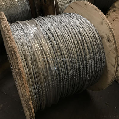 acheter Corde de câble en acier de 3 mm 4 mm 5 mm 6 mm 6x19 FC Corde de fil galvanisé en acier pour tolérance de levage ± 1% Certificat ISO9001/ISO14001 online manufacture