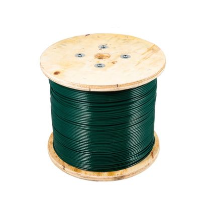 acheter Cable en acier enduit en PVC galvanisé en PU Cable en acier enduit en plastique en fil de fer enduit en plastique avec GB Standard Diamètre 2mm-38mm 7*19 online manufacture