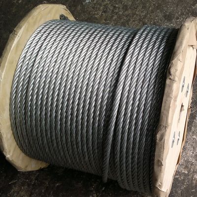 acheter 6x12 7FC câble câble câble câble câble acier au carbone haute résistance 6mm câbles en acier galvanisé standard AiSi online manufacture