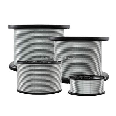 acheter Cable de câble en acier revêtu en PVC personnalisation en acier inoxydable en acier inoxydable câble de câble d'avion online manufacture