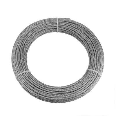 acheter 7X19 304 câble en acier inoxydable pour matériaux de construction Grade d'acier Autres 1/4 