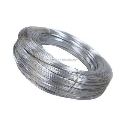 acheter Résistance à la traction 1370-2160MPA galvanisé 6x19 FC fil d'acier à ressort tiré à froid pour la décoration de la cour câble de fil de ressort 3-46MM online manufacture