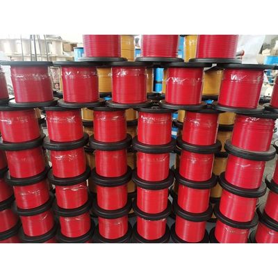 acheter Diamètre de 5/32 pouces à 7/16 pouces en acier au carbone de qualité PVC enduit de fil d'acier fil de corde pour achat direct online manufacture