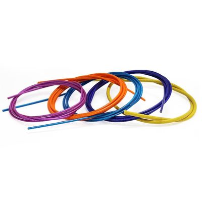 acheter 1000m/rouleau Transparent en PVC revêtu en acier inoxydable longueur de câble 1000m/rouleau 0,50MM 7x7 AISI 201/304/316 online manufacture