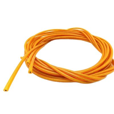 acheter 12 mm 1x19 Transparent PVC enduit en acier inoxydable fil de câble AISI 201/304/316 Tolérance du câble ± 0,02 pour Clothesline et Easy online manufacture