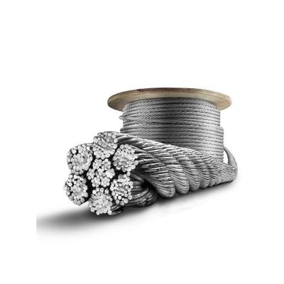 acheter 8 mm 10 mm 12 mm 14 mm 14 mm 20 mm câble/câble en acier galvanisé pour le levage avec résistance à la traction 1570Mpa-2160Mpa en bobine online manufacture