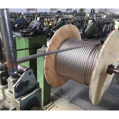 acheter DIN/RR-W-401 6x12 7FC câble en acier inoxydable ss304 ss316 câble inoxydable 3mm 6mm 8mm 12mm 18mm Si Contenu % 1,0 Tolérance ± 1% online manufacture