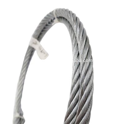 acheter OEM en acier au carbone 6x24 7FC câble en acier non galvanisé et galvanisé DIN3068 câble en acier brillant pour vos besoins online manufacture