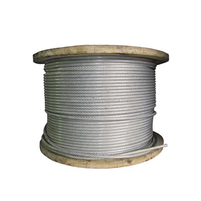 acheter Acier à roulement à froid 1x7/1x19/1x37 Couleur revêtement en PVC câble en acier galvanisé pour autre service de transformation online manufacture