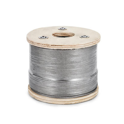acheter Cable en acier AISI304 304L 316 316L Cable en acier inoxydable 1x7 1x19 1x37 ss Cable en acier inoxydable online manufacture