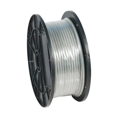 acheter Corde galvanisée en acier inoxydable 7X7 avec revêtement en PVC pour vêtements de pêche doux online manufacture