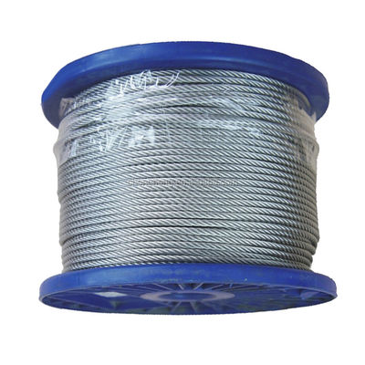 acheter Compétitive 1x7/7x7/7x19 SUS 304 câble en acier inoxydable avec noyau en acier Construction et types online manufacture