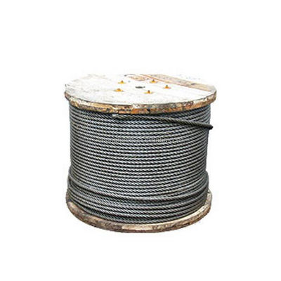acheter Cable en acier de 26 mm 6x37 FC 6x37 IWRC Corde en acier non galvanisée Corde en acier brillante Corde en acier avec technologie de pointe online manufacture