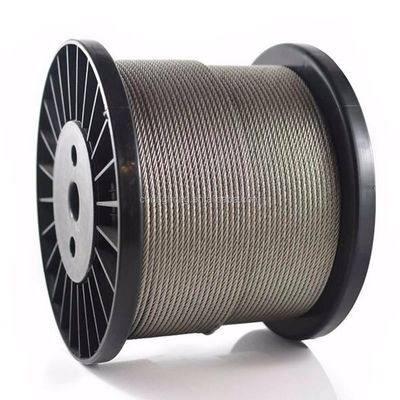 acheter Fabrication de câbles de câbles en acier de 11 mm 6x12 7FC câbles en acier galvanisé pour les aciers à chaîne froide ASTM Standard online manufacture