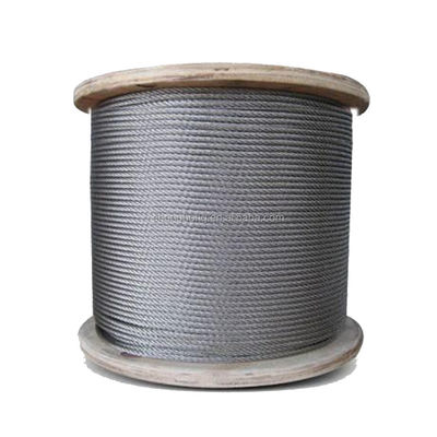 acheter 6x37 IWR câble en acier galvanisé ou non galvanisé pour l'acier inoxydable de qualité spéciale à chaîne froide online manufacture