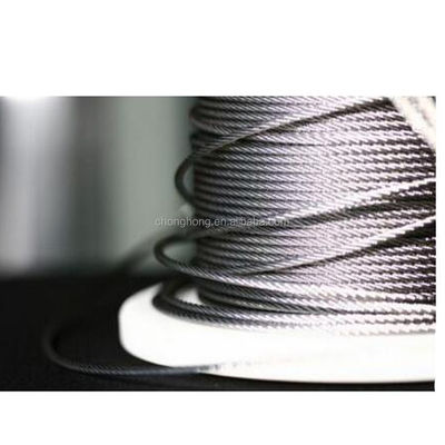 acheter 12 mm 6X24 7FC câble en acier inoxydable AISI304/304L/316/316L Tolérance Autre teneur en Si % 1,0 pour les projets de construction online manufacture