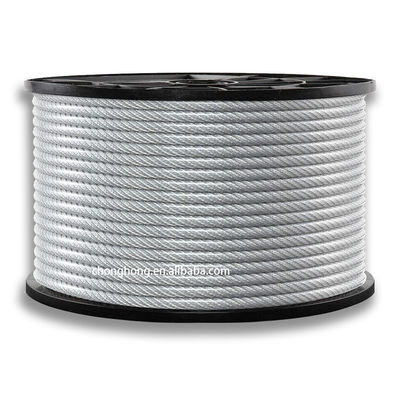 acheter Corde de fil d'acier brillante 6x19 6x36 6x41 8x36 6x36 Construction Construction 6x36 Noyau en acier ou noyau en fibre brillante online manufacture