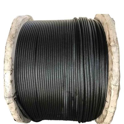 acheter 26 mm 6x37 FC câble de câble en acier non galvanisé câbles en acier noir construction spéciale à froid 26 mm online manufacture