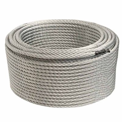 acheter Cable en acier galvanisé à haute résistance 6X24 7FC avec résistance à la traction 1570MPa 2160MPa online manufacture