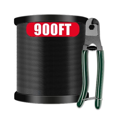 acheter Tolérance Autres 7x7 304 1/16 en acier inoxydable fil métallique noir enduit de vinyle pour suspension de lampe de corde online manufacture