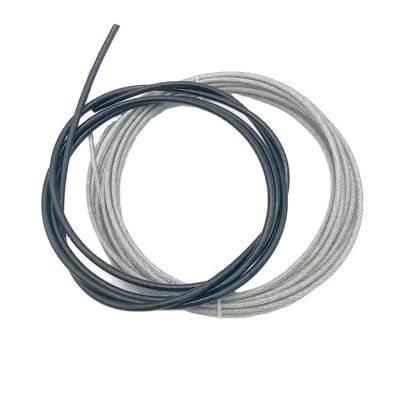 acheter Corde en acier inoxydable ou galvanisée de 1 à 16 mm en PVC/NYLON/PU revêtue de fil d'acier avec AiSi standard online manufacture