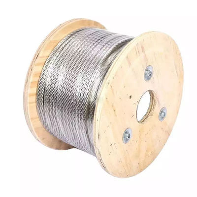 acheter Cable en acier inoxydable 304 7x7 1,0 mm 1,2 mm 1,5 mm 2,0 mm 2,5 mm en acier galvanisé ou en acier inoxydable pour les applications lourdes online manufacture