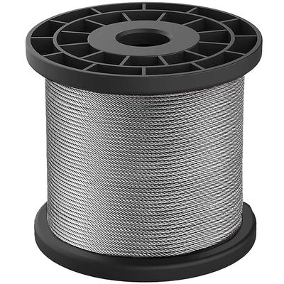 acheter 1x7 1x19 7x19 7x7 Câble Inox 316 Câbles en acier Câble métallique en acier inoxydable avec finition polie et faible teneur en C online manufacture