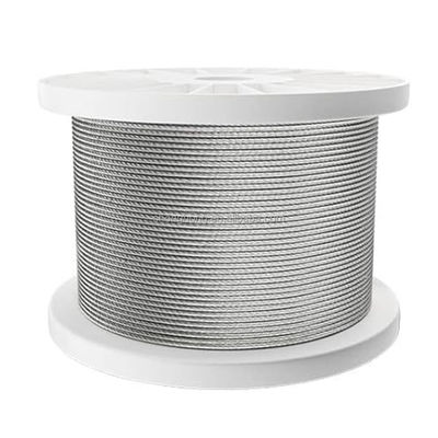 acheter 1000m/rouleau Longueur 6x37 FC câble inoxydable câble en acier à usage général câble en acier GB et EN 12385-4 standard câble en acier inoxydable online manufacture
