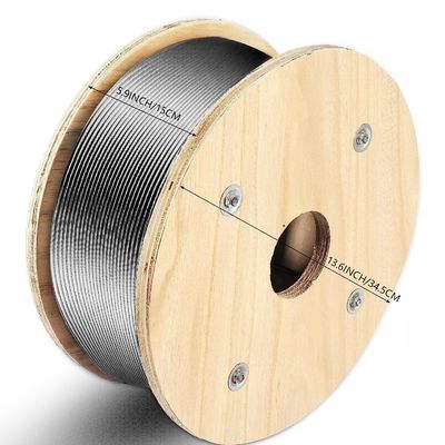acheter Cable d'acier galvanisé non galvanisé réel Cable de fer 6 mm 14 mm avec service de traitement et non revêtu online manufacture