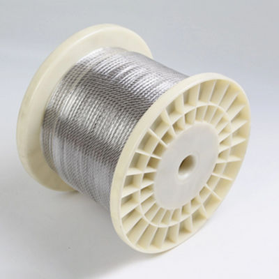 acheter 1.2mm câble inox 7*7 câble en acier inoxydable câble ss304 ss316 7x7 C Contenu % 0,08 Tolérance ± 1% câbles en acier câbles online manufacture
