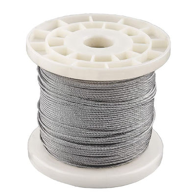 acheter Personnalisation Diamètre en acier inoxydable 316 câble en acier inoxydable 1x7 ss304 ss316 câble inoxydable pour les besoins de câble de gym online manufacture
