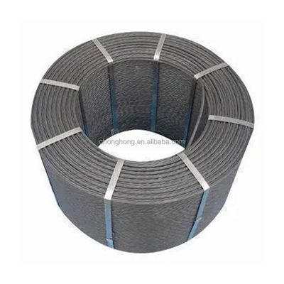 acheter OEM 15.24mm 7 câble fil par mètre fil d'acier pour les fils de câble en acier de béton pré-tensionné PC online manufacture