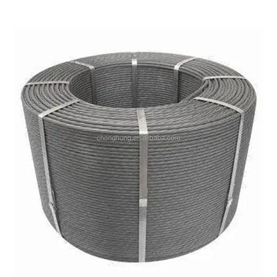 acheter 15.24mm PC câble en acier pour le béton prétraité Tolérance ± 1% et poids de bobine 1,8-2,1mts online manufacture