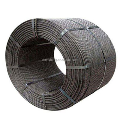acheter L'acier à haute teneur en carbone 1x19 / 1x7 fil galvanisé pour le fil de ballage option économique online manufacture