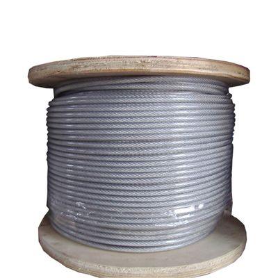 acheter Corde de fil d'acier galvanisé en PVC revêtu sur mesure, non allié, pour projets de construction industrielle et à longue durée de vie online manufacture