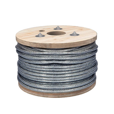 acheter 10 mm 7X19 AISI 304 en acier inoxydable galvanisé à chaud DIP câble aéronautique câble en acier avec une tolérance de ± 1% online manufacture