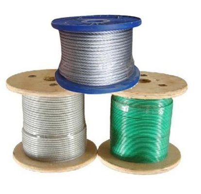 acheter Construction non alliée en PVC revêtu de câbles galvanisés en acier à haute résistance à la traction online manufacture
